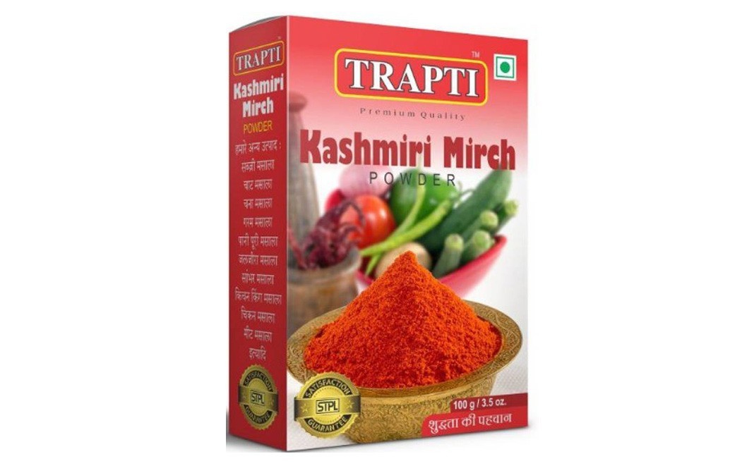 Trapti Kashmiri Mirch Powder    Box  100 grams